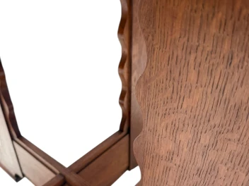 Art Deco Amsterdamse School Coffee Table in Oak, 1920s