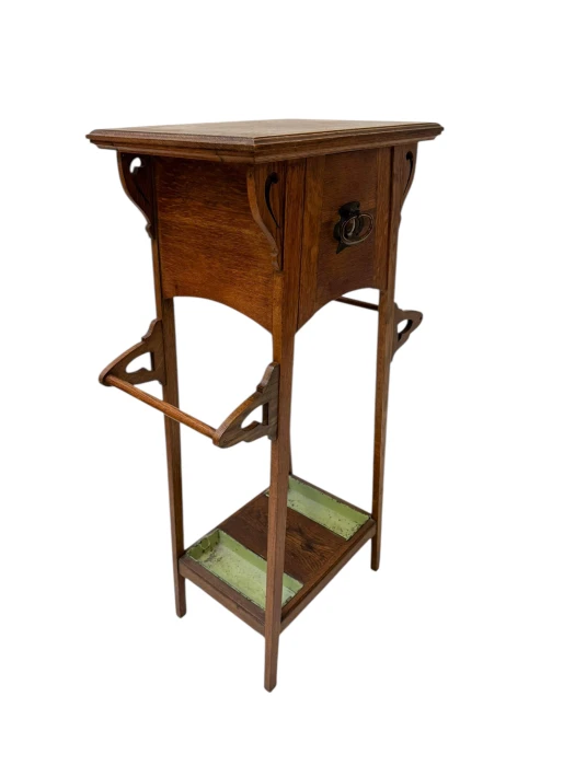 Arts & Crafts Art Nouveau Extra Large Pedestal or Plant Stand, 1900s