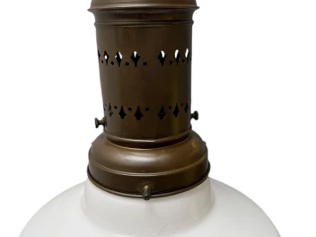 Arts & Crafts Pendant Lamp in the style of Peter Behrens, 1900s 3