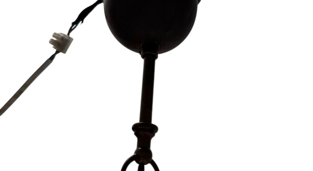 Patinated Brass Arts & Crafts Art Nouveau Lantern, 1900s