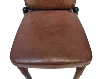 Art Deco Amsterdamse School High-Back Side Chair by Michel de Klerk, 1916/1925