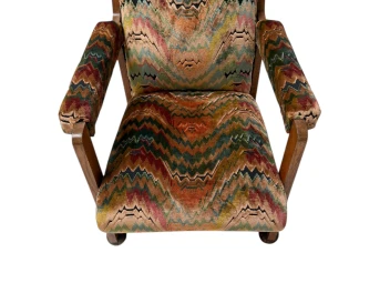 Art Deco Amsterdamse School Lounge Chair by Max Coini, 1920s