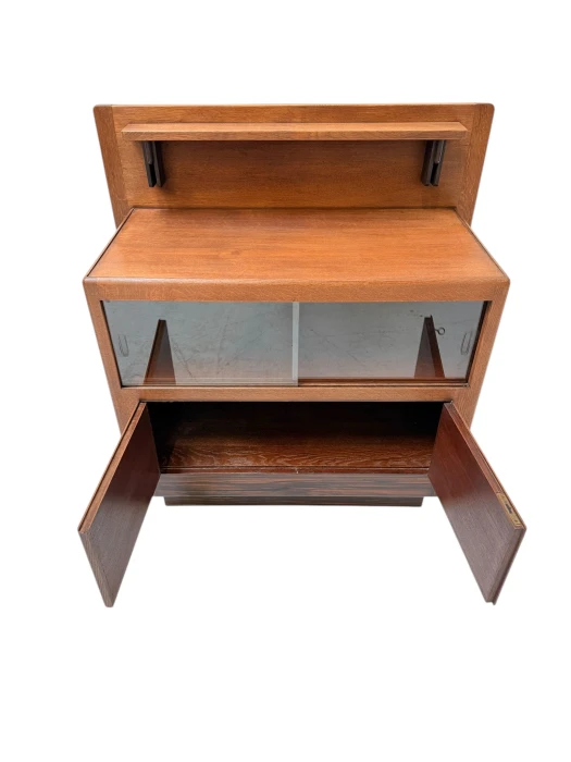 Modernist Art Deco Cabinet by Anton Lucas for N.V. Meubelkunst Leiden, 1920s