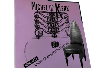 Art Deco Amsterdamse School High-Back Side Chair by Michel de Klerk, 1916/1925