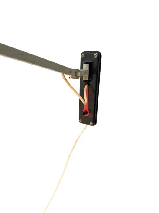 Mid-Century Modern Panama Wall Light by Wim Rietveld, 1950s Design