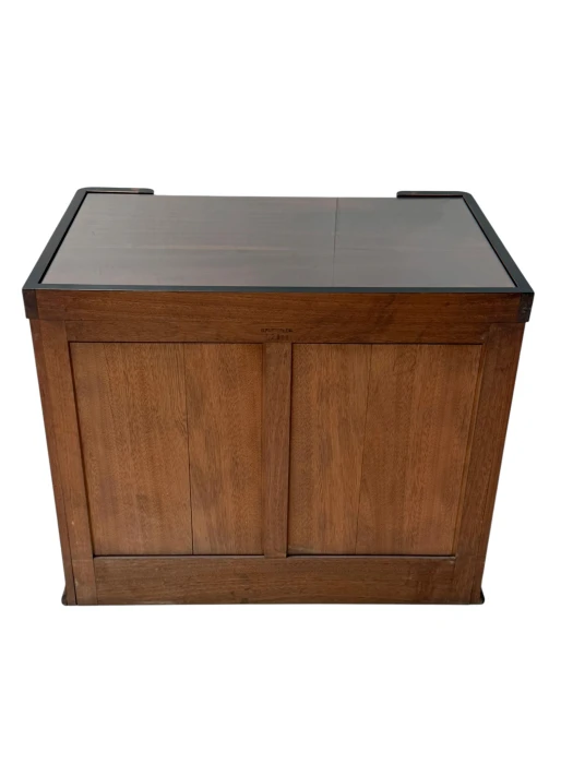 Art Deco Amsterdamse School Cabinet by Paul Bromberg, Walnut, 1920s
