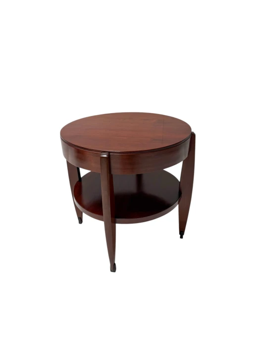 1920s Art Deco Side Table by J.J. Zijfers, Walnut & Macassar Ebony