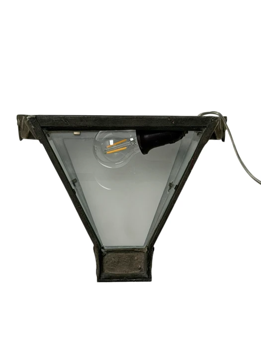 Art Deco Nickel-Plated Bronze Wall Light or Sconce by Max Le Verrier, 1920s