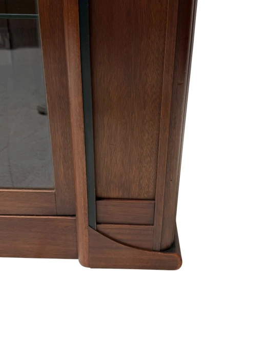 Art Deco Amsterdamse School Cabinet by Paul Bromberg, Walnut, 1920s