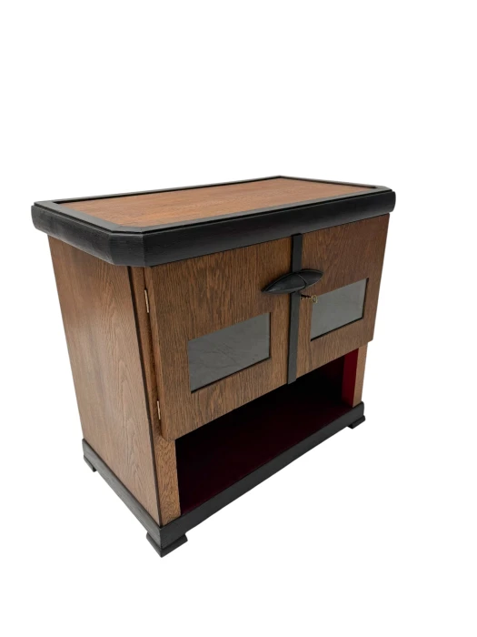 Art Deco Amsterdamse School Cabinet by E.G.C. Schubad, 1920s