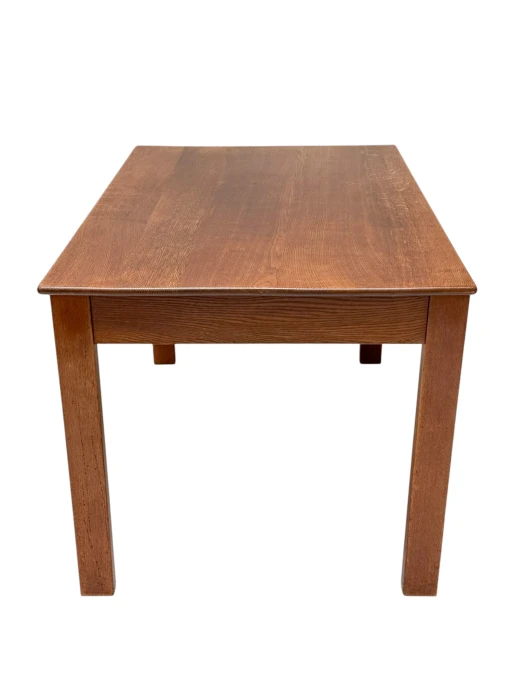 Art Deco Dining Table by J.A. Muntendam, Solid Oak, 1920s Dutch Design 2