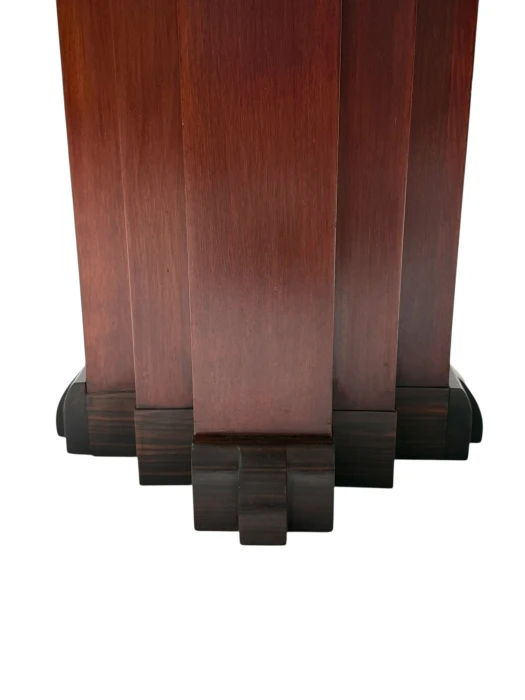 1920s Art Deco Coffee Table in Solid Walnut & Macassar Ebony