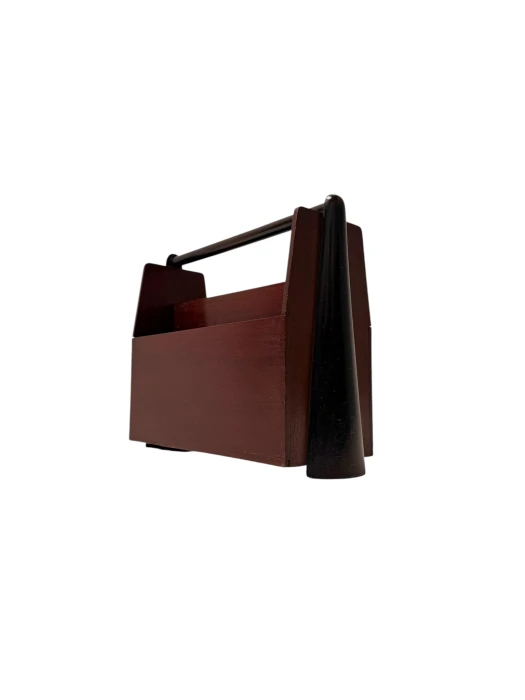 Amsterdamse School Magazine Rack by Paul Bromberg, 1920s