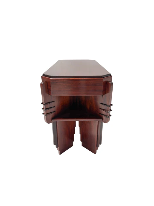Art Deco Amsterdamse School Coffee Table by C.H. Eckhart, 1920s