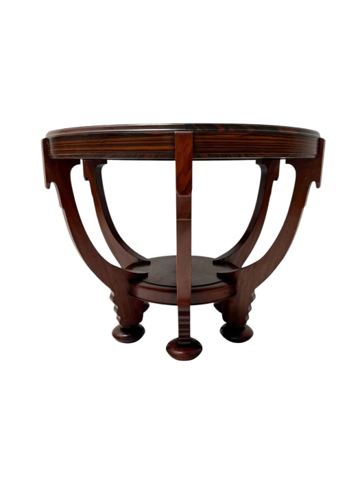 1920s Art Deco Coffee Table by Max Coini in Macassar Ebony 2.