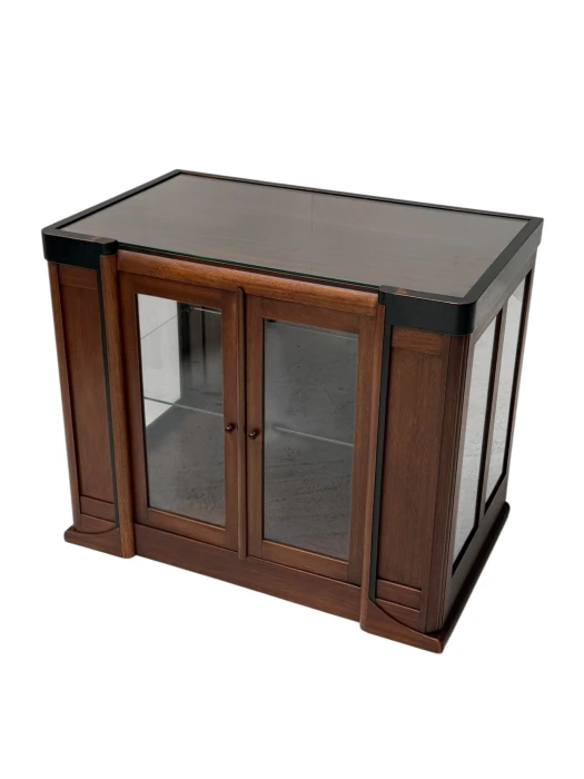 Art Deco Amsterdamse School Cabinet by Paul Bromberg, Walnut, 1920s