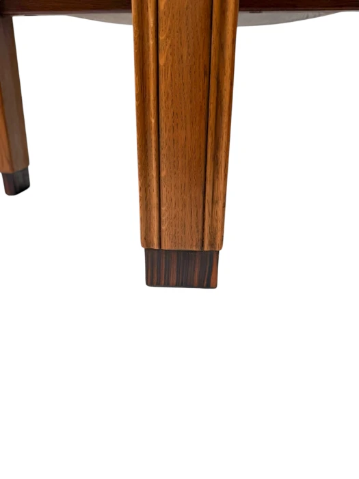 1920s Art Deco Coffee Table by Amsterdamse School, Oak & Ebony