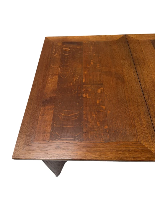 Art Deco Extending Dining Table by Hendrik Wouda, Dutch Design, 1924