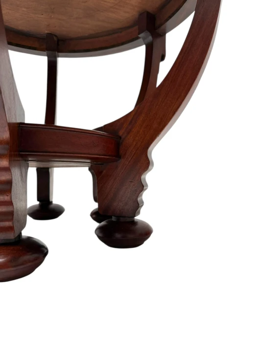 1920s Art Deco Coffee Table by Max Coini in Macassar Ebony 2.