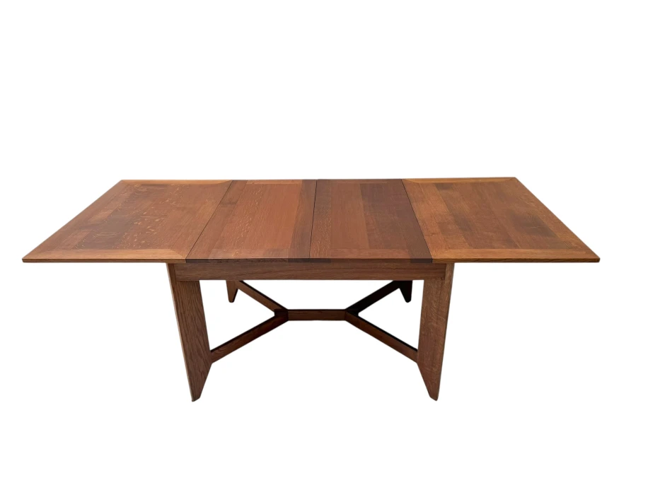 Art Deco Extending Dining Table by Hendrik Wouda, Dutch Design, 1924