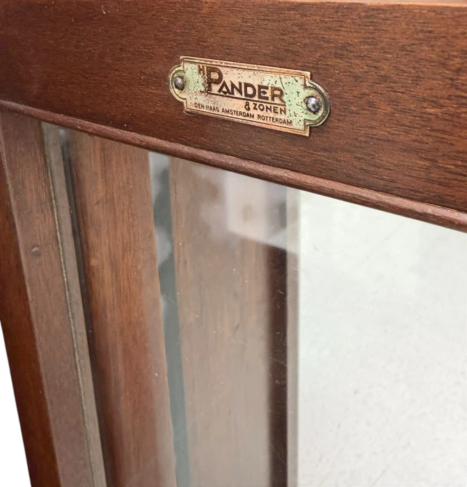 Art Deco Amsterdamse School Cabinet by Paul Bromberg, Walnut, 1920s