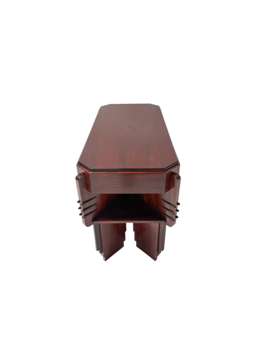Art Deco Amsterdamse School Coffee Table by C.H. Eckhart, 1920s