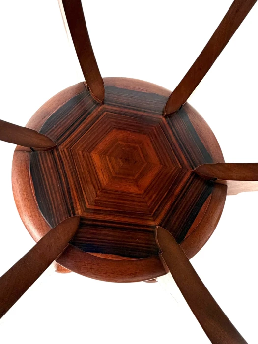 1920s Art Deco Coffee Table by Max Coini in Macassar Ebony.