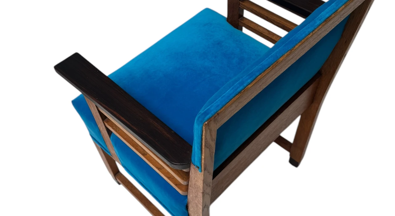 Art Deco Modernist Armchair by 't Woonhuys, 1920s