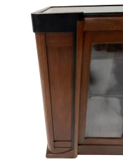 Art Deco Amsterdamse School Cabinet by Paul Bromberg, Walnut, 1920s
