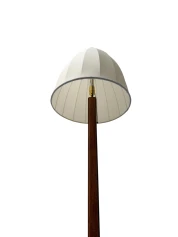 Art Deco Floor Lamp by P.E.L. Izeren, Solid Oak & Macassar, 1920s