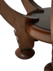 1920s Art Deco Coffee Table by Max Coini in Macassar Ebony.