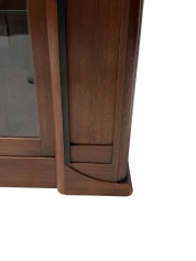 Art Deco Amsterdamse School Cabinet by Paul Bromberg, Walnut, 1920s