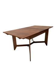 Art Deco Extending Dining Table by Hendrik Wouda, Dutch Design, 1924