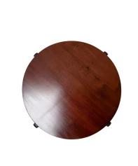1920s Art Deco Side Table by J.J. Zijfers, Walnut & Macassar Ebony