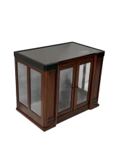 Art Deco Amsterdamse School Cabinet by Paul Bromberg, Walnut, 1920s