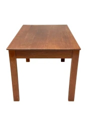 Art Deco Dining Table by J.A. Muntendam, Solid Oak, 1920s Dutch Design 2