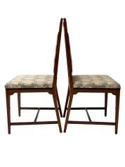 Arts & Crafts Side Chairs by Onder den Sint Maarten, Walnut, 1900s