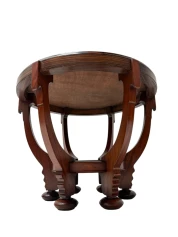 1920s Art Deco Coffee Table by Max Coini in Macassar Ebony 2.