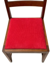 Hendrik Wouda Art Deco Dining Room Chairs Set, Oak, 1924