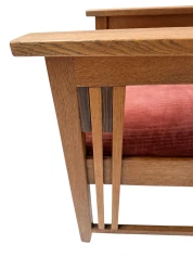Art Deco Armchair by Anton Lucas, Oak & Macassar, Dutch Design, 1920s