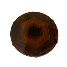 1920s Art Deco Coffee Table by Max Coini in Macassar Ebony 2.