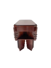 Art Deco Amsterdamse School Coffee Table by C.H. Eckhart, 1920s