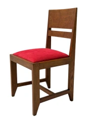 Hendrik Wouda Art Deco Dining Room Chairs Set, Oak, 1924