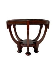 1920s Art Deco Coffee Table by Max Coini in Macassar Ebony 2.