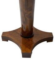 Art Deco Walnut Veneer Side Table, Swedish Design, 1930s