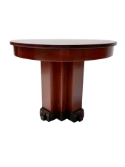 1920s Art Deco Coffee Table in Solid Walnut & Macassar Ebony
