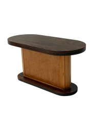 Art Deco Coffee Table in Macassar and Birch by Gebroeders Reens Amsterdam, 1930s