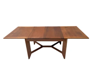 Art Deco Extending Dining Table by Hendrik Wouda, Dutch Design, 1924