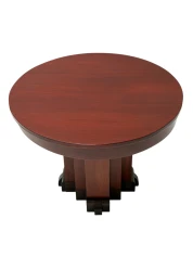 1920s Art Deco Coffee Table in Solid Walnut & Macassar Ebony