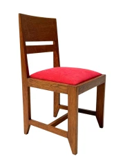 Hendrik Wouda Art Deco Dining Room Chairs Set, Oak, 1924